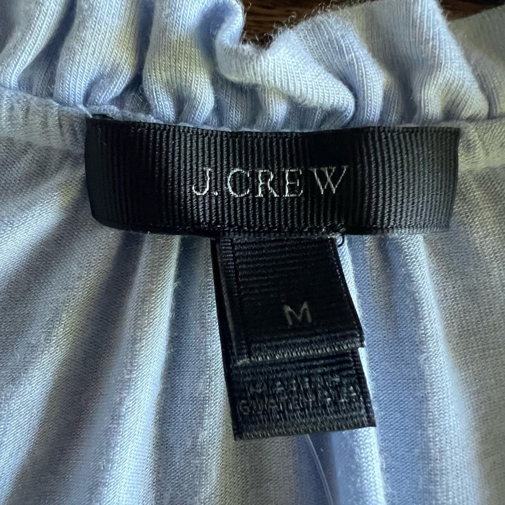 NWT JCREW Knit Blue Sleeveless Top SZ M - Picture 4 of 5